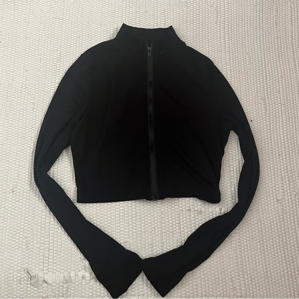 Black zip up